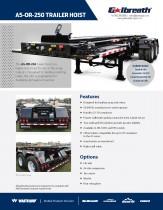 Roll-Off Cable Hoist Trailer: A5-OR-250
